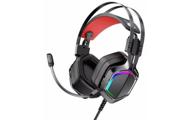Philips TAG2115 Gaming Headset 7.1, Wired Over Ear PC Gaming Headphones with Mic Built-in Noise Reduction - Black